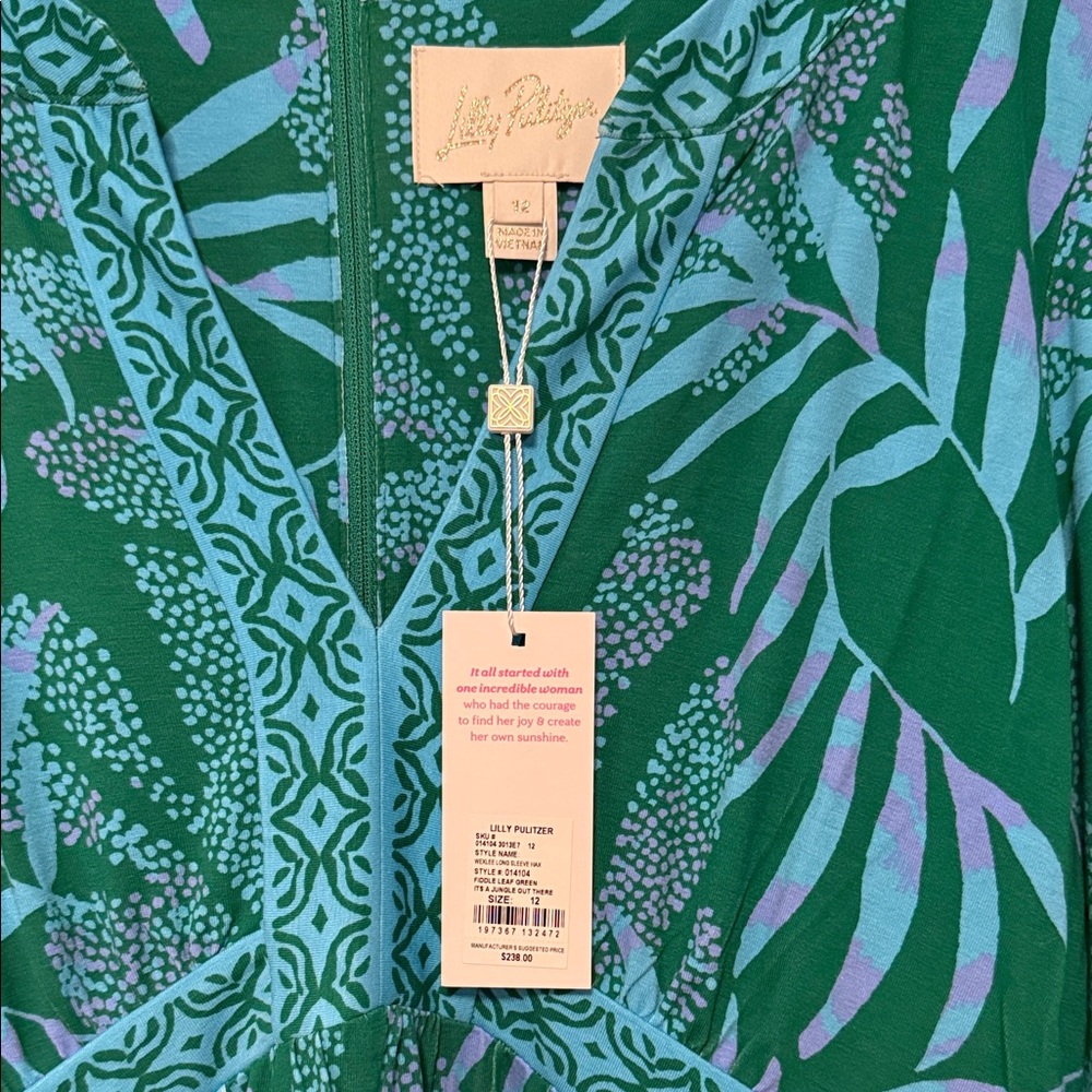 Lilly Pulitzer Wexlee Long Sleeve Maxi Dress - Picture 2 of 4